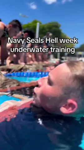 Navy Seals Hell week Underwater training #navy #seal #navyseal #militarylife #armylover #armylife #armybts #usnavy #usarmy #ukarmy #militarytiktok #hellweek #marines #soldier #warriors #fyp #viral 
