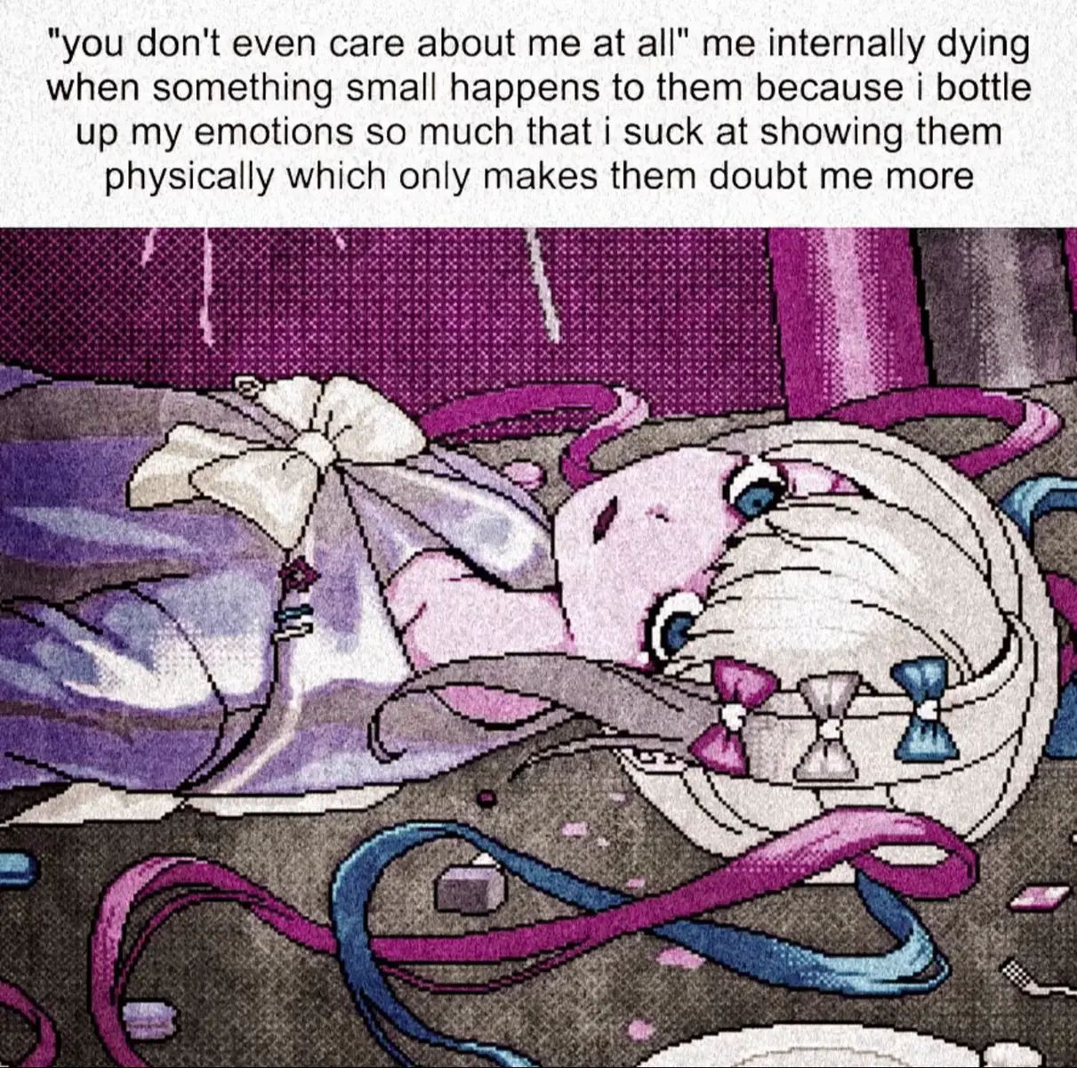 they are so important to me so i feel guilty afterwards because im never a good emotional outlet and i know it   #imlosingmymind #ventpost #slideshow #fyp #mentalhealthmatters #needystreameroverload #iloveyouall 