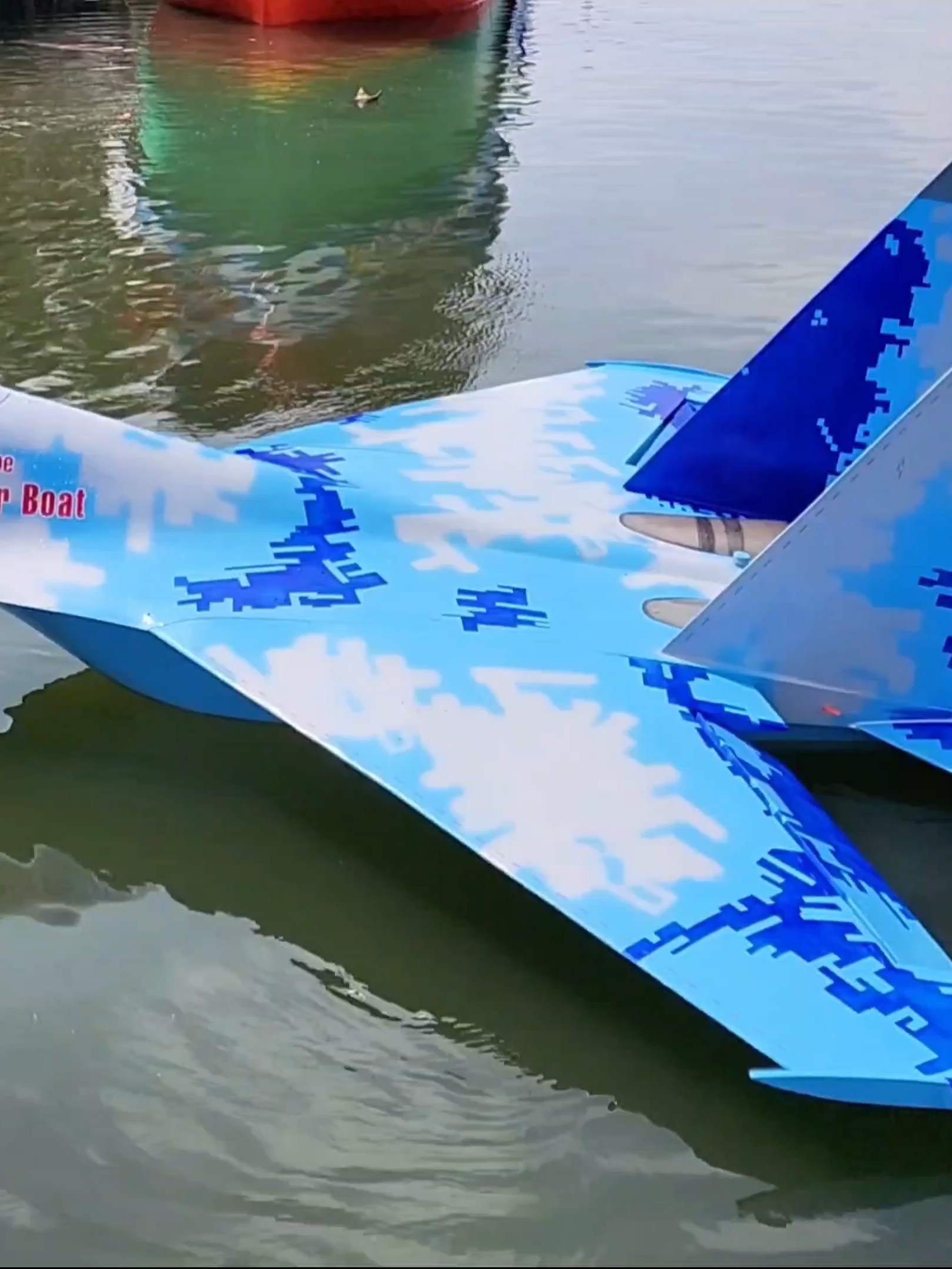 Cách mình tạo hinh cho máy bay Su 35 bằng vật liệu đơn giãn này #thanhsuperboat #maybaysu35 #maybaysu35tuche #maybaysu35chayduoinuoc