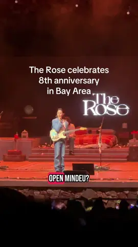 @WOOSUNG doing the Hongdae guy impression 😂 @Sean Solo  🌹 Anything can happen at @official.therose concert 🌹  #therose #theroseband #frostamphitheater #bayarea 