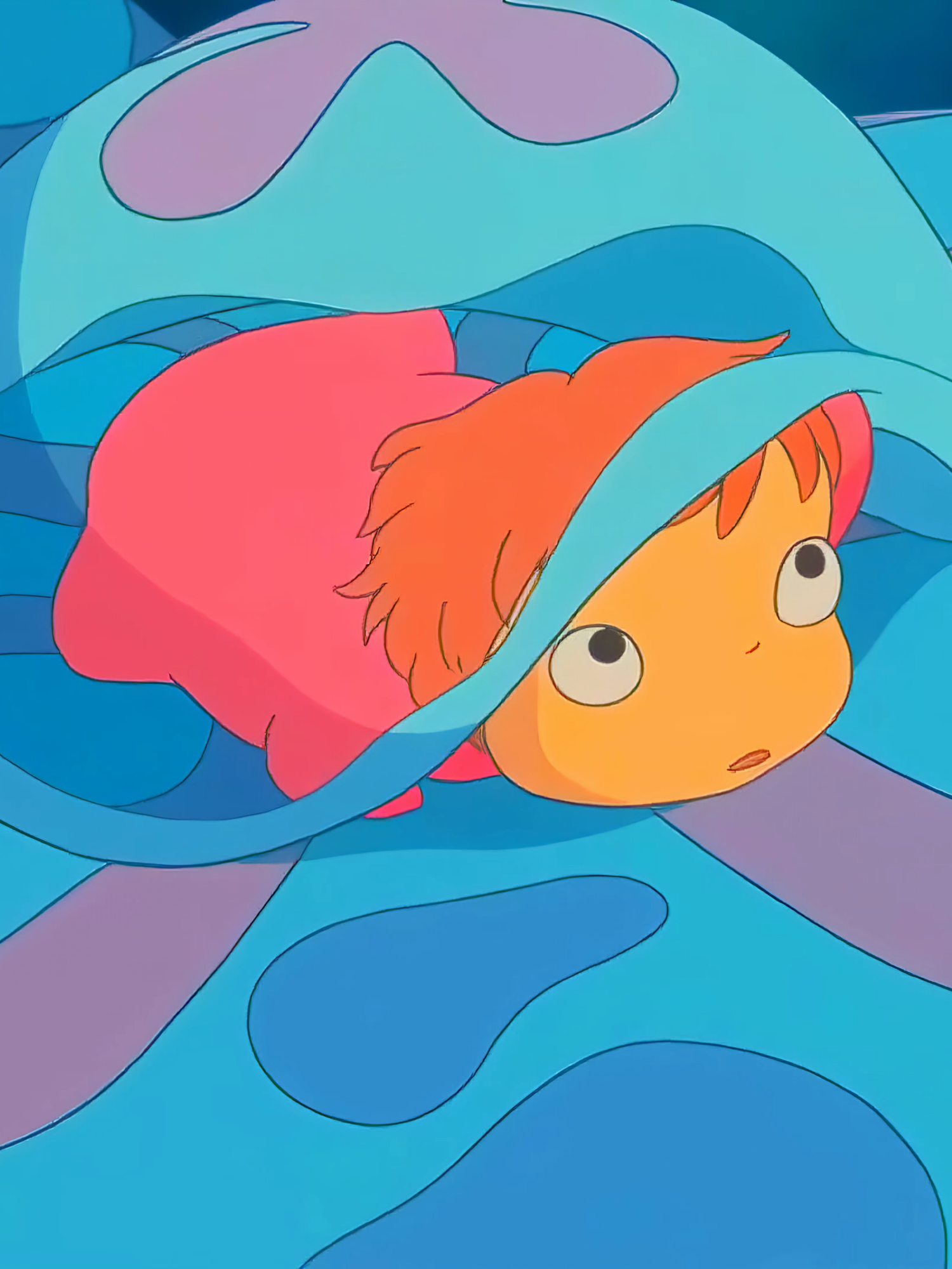 ponyo will always be my comfort movie | i made this for my amazing older sister adri |  #ponyo #studioghibli #animeedit #makethisviral #dontletthisflop #hayaomiyazaki #danielcaesar
