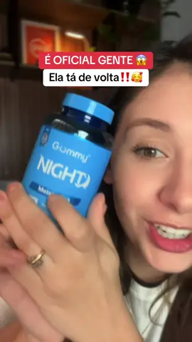 Cansado de noites em claro e mente agitada? A Melatonina Gummy Night é oque você precisa para o seu sono! Apenas uma gominha antes de dormir para um sono tranquilo e acordar renovado. Esgota rápido! Aproveite a promoção no carrinho laranja e garanta suas noites perfeitas! 🛒💨 #melatonina #insonia #cortisol #saude #saudeebemestar 