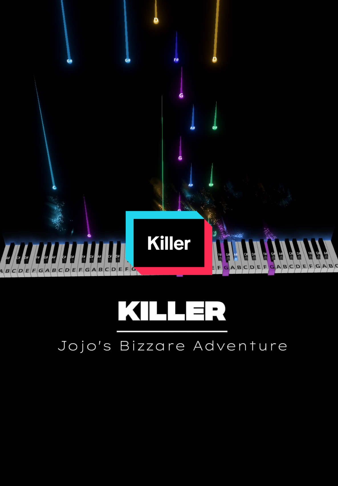 Killer (Kira Yoshikage Theme ) - Jojo's Bizzare Adventure: Diamond is Unbreakable Piano #jojosbizarreadventure #jojo #kirayoshikage #diamondisunbreakable #pianotutorial 