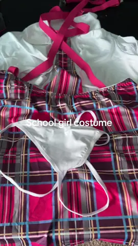 Ugreat schoolgirl costume, it cum in others colors go up to a 2X this is a 2X#PaidPartnership #viral #dealsforyoudays 