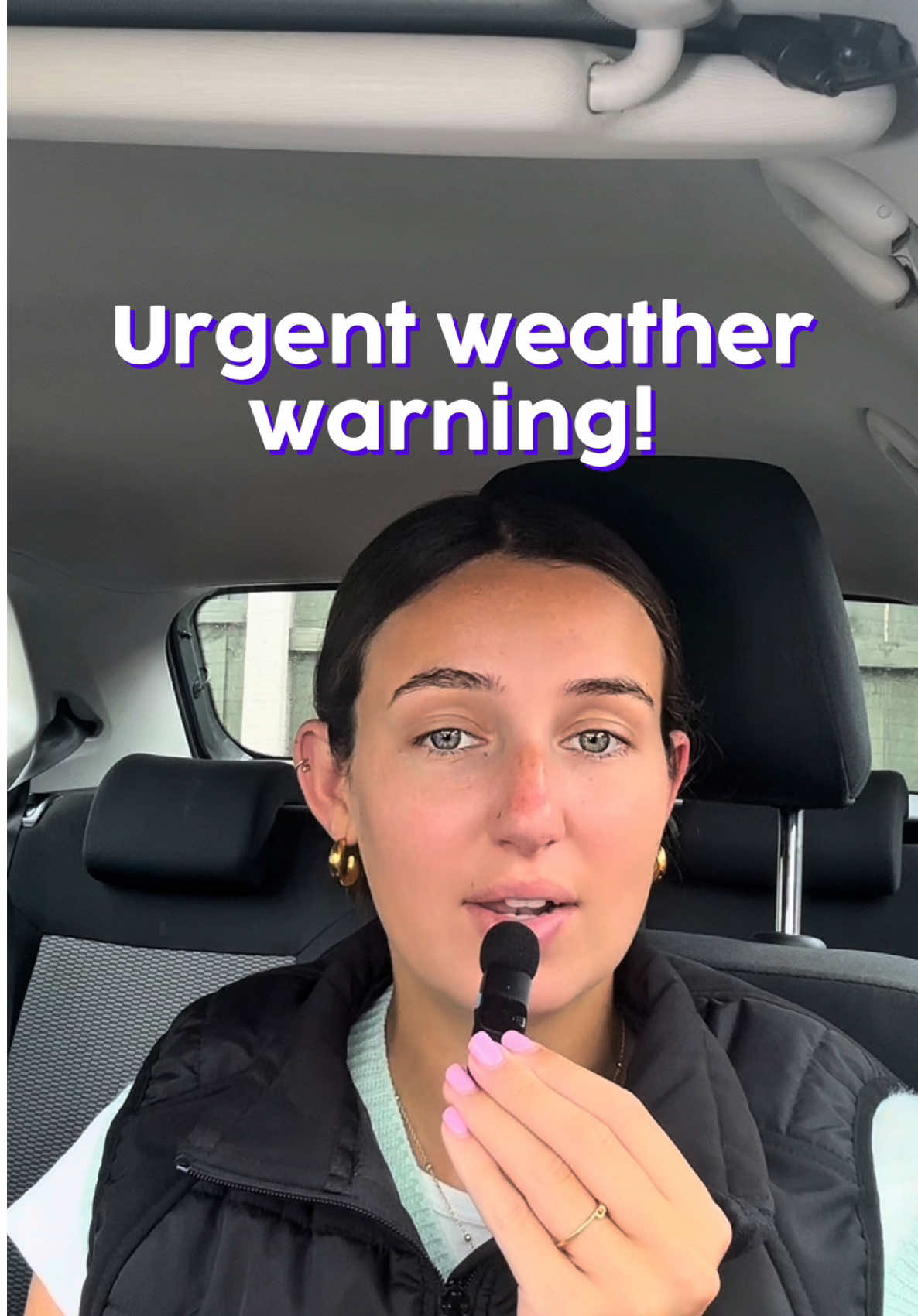 Warnings on the road due to Storm Floris in the UK‼️⚠️ Has anyone’s cars or journey’s been affected by the bad weather? ⛈️ #weatherwarning #stayoffroads #storms #driving 