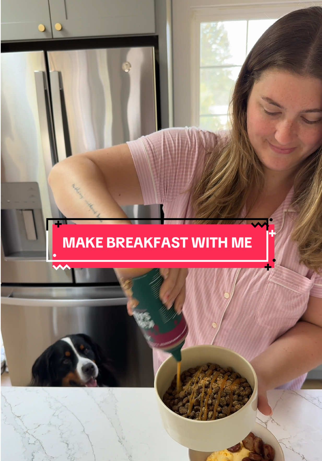 breakfast bowls for the both of us! 🐶💁🏼‍♀️ Koda is obsessed wtih @Jinx !! she gets to have a breakfast bowl just like me and she even gets her own kibble sauce! Jinx has high quality kibble without any added fillers or artificial preseratives. Homemade toppers to add in extra nutrients and kibble sauce made with bone broth! #JinxPartner  You can find Jinx at Walmart, Amazon, & Chewy! 🫶🏻