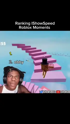 Ranking IShowSpeed Roblox Moments #roblox #memes 
