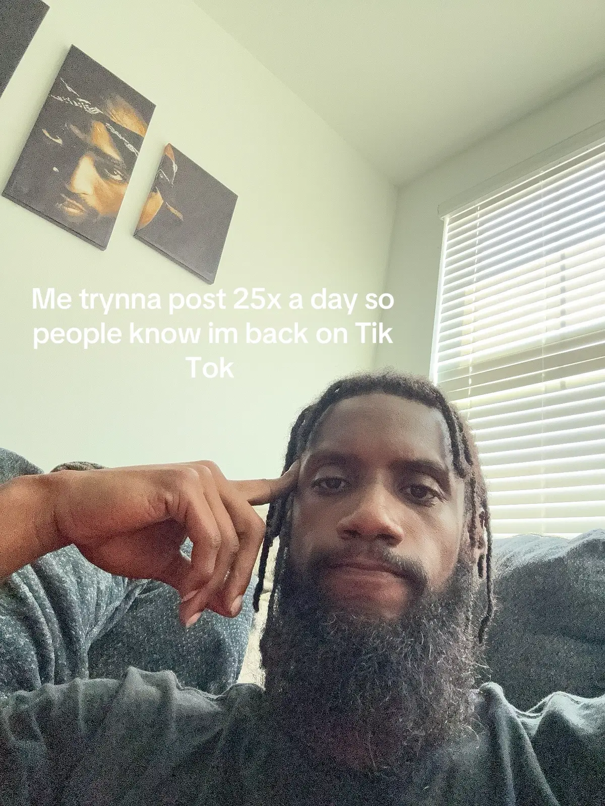 Me trying to find 25 different things to post so I can reintroduce myself back to Tik Tok #therealjustintucker 