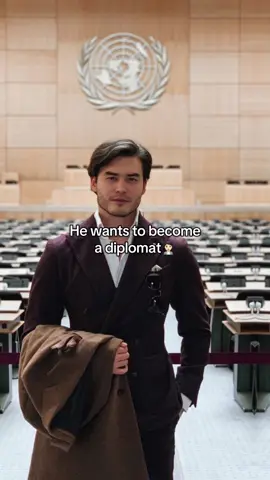 Someday >> #futurediplomat #unitednations #diplomacy #male #malediplomat #masculinity #fypage 