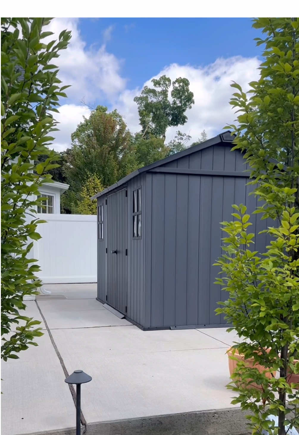 Thanks to @thesoutherngail, we’re officially inspired — this transformation proves it’s time to give your storage the space it deserves. 🙌 #keter #fyp #foryoupage #Outdoors #storage