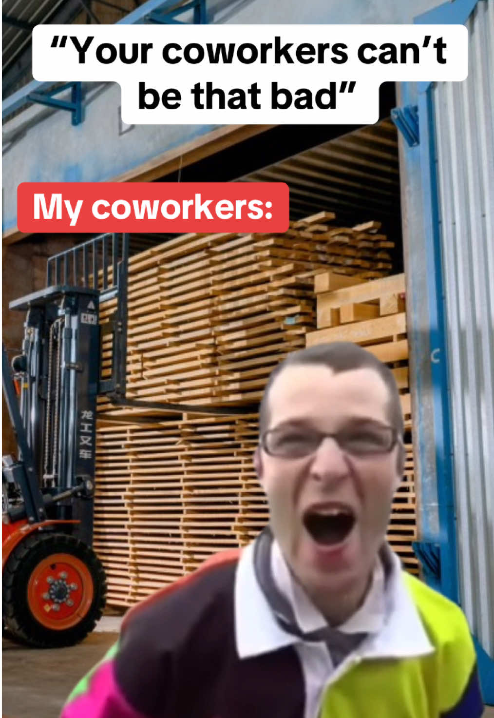 I just show up for the check 🤷🏼‍♂️🤣 #work #worklife #workflow #workhumor #workmemes #construction #bluecollar #viral #workproblems #lmao #relateable #9to5 #memes #meme #trending #coworkers #coworkersbelike #workproblems #workstruggles #humor #jokes #memesdaily #funnymemes #forkliftoperator 