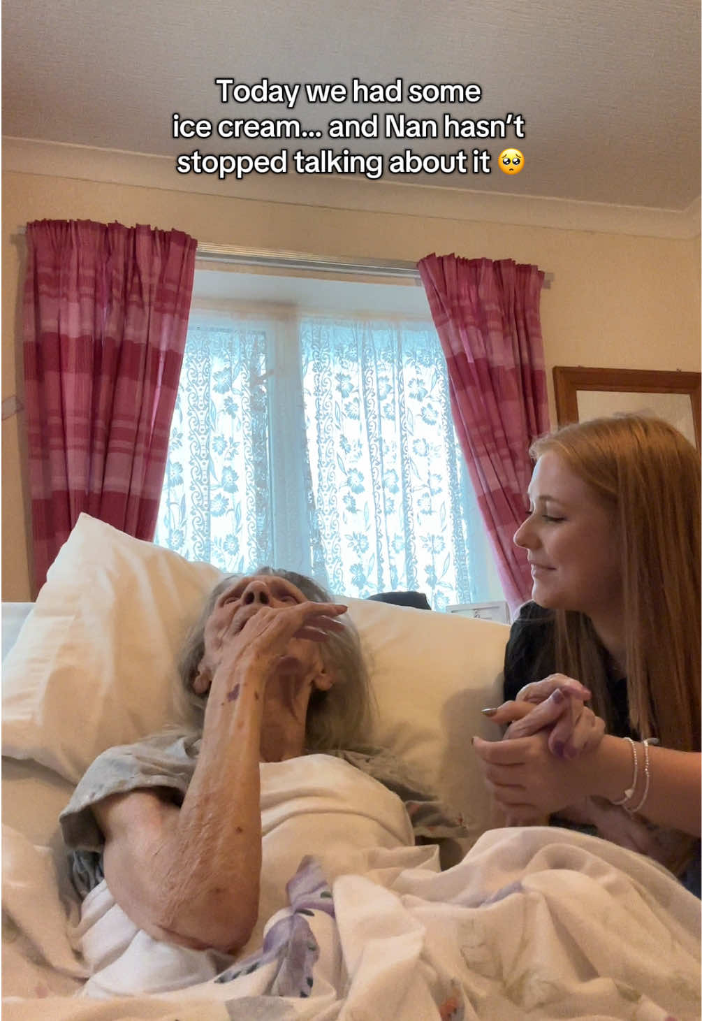 We enjoyed some ice cream together today, and Nan hasn’t stopped speaking about it all day!  •••• #dementia #dementiaawareness #dementiacarer #caregiver #caregiveruk #dementiacaregiver #alzheimers #alzheimersawareness #alzheimersdisease #vasculardementia #alzheimerscaregiver #carehomeuk #familycaregiver #littlejess #littlejessandnan 