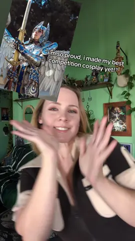 not gonna lie that was a brutal couple of weeks LOL  losing the cosplay contest is not even a real issue- i always expect to lose when i sign up haha. just a matter of other cosplayers being more skilled than me! BUT I was truly devastated when i lost the footage. i had hours of videos of me crafting this beast and i was so e excited to show how dame aylin came together. rip all of those files 😭 #baldursgate3 #cosplayer #cosplay #bg3 #armor 