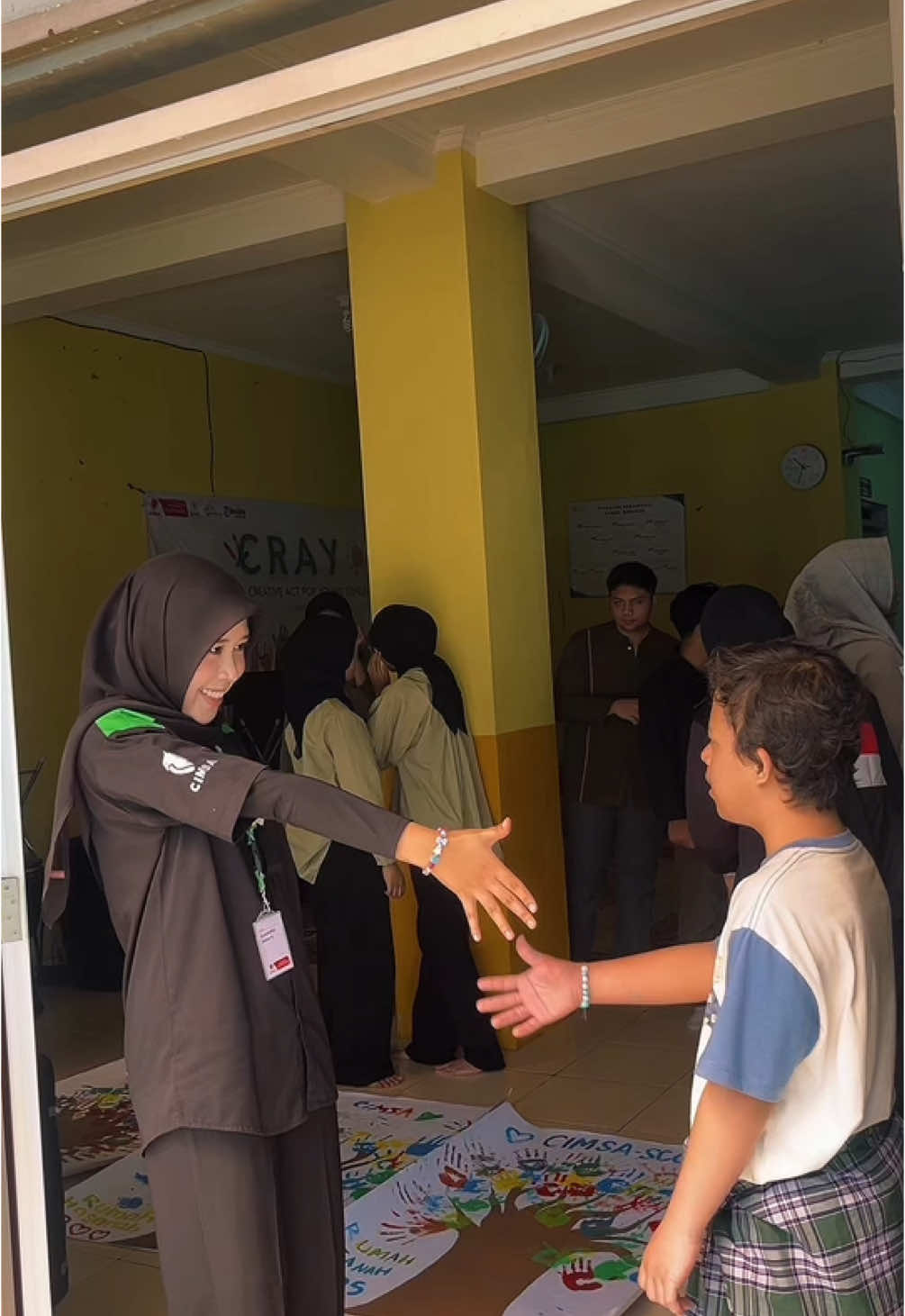 [CRAYON: Creative Act for Young Generation]✨🖍️ In their eyes, there’s a spark — A reminder that every child holds a world of wonder, waiting to be seen. SCORP  Standing Committee on Human Rights and Peace CIMSA  Empowering Medical Students, Improving the Nation’s Health  #cimsaindonesia #cimsanasional #cimsaunisba #scorp #harianaknasional #fyp #fypシ゚viral 
