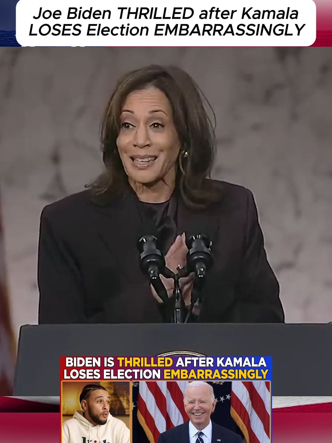 Joe Biden THRILLED after Kamala LOSES Election EMBARRASSINGLY  #joebiden #kamalaharris #foxnews #cnn #cnnnews