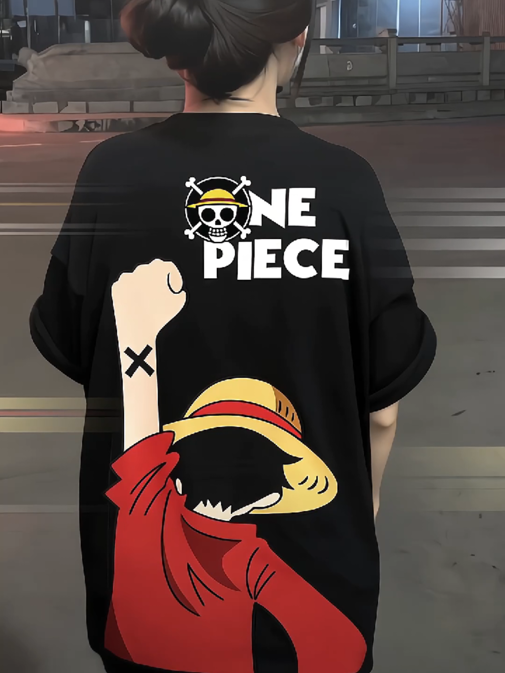 Gas ramein agustusan pake kaos one piece😎👊#kaos #onepiece #kaosonepiece #trending #tshirt #fyp 