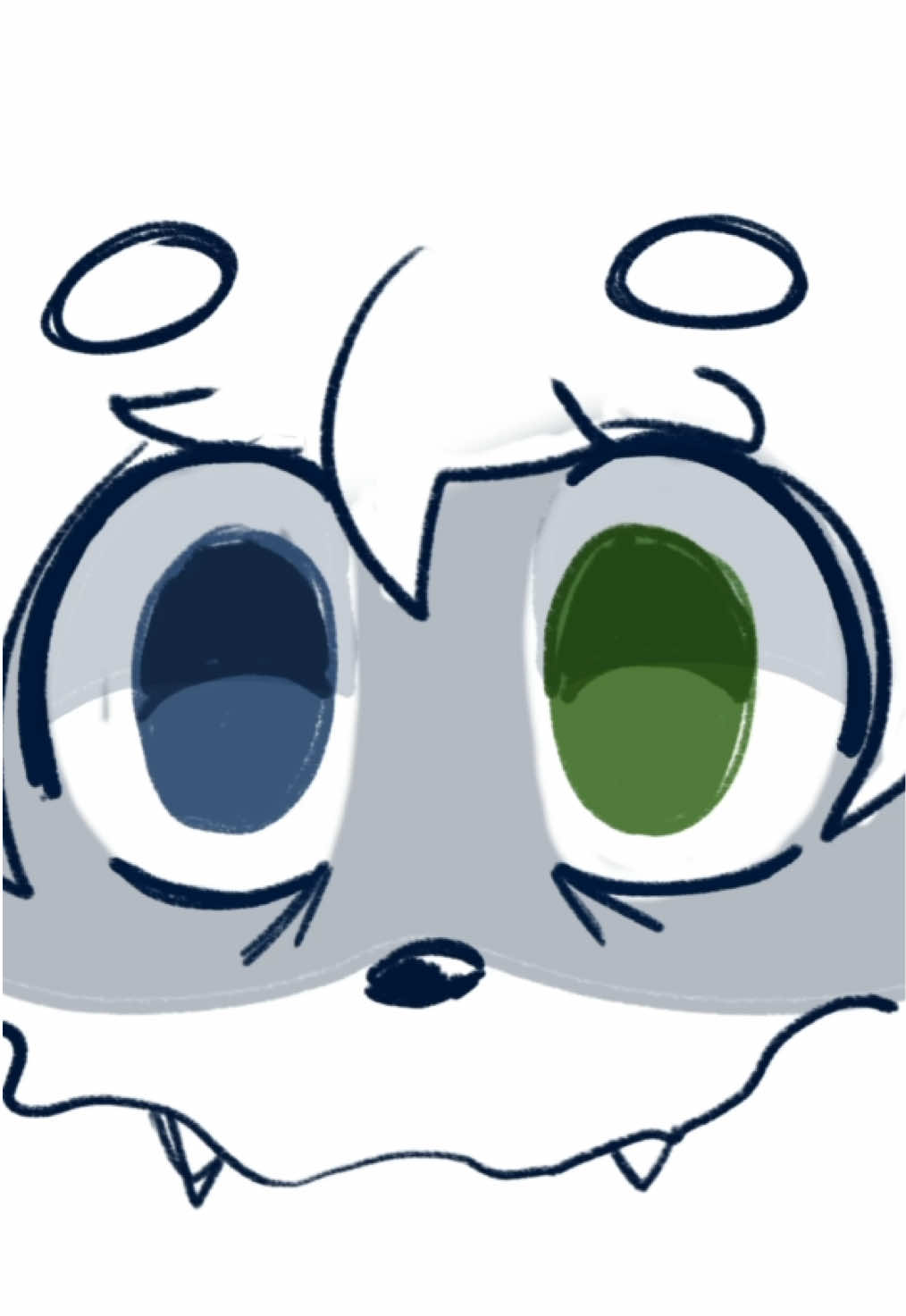 Here in the void… #animation #oc #peanut #sona #animatic #stevenuniverse #lonely #alone #leaving #sad #raccoon #crying 