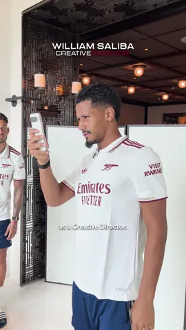 William Saliba stars in Creative Director II: The Highbury Files ft. Ben White and Leandro Trossard 🎞️ #afc #arsenal 