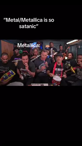 Metal is all evil and nothing else, hush!!! #metal #metallica #metallicafan #jameshetfield #xyzbca #fyp #goviral #metalhead #sbnezy 