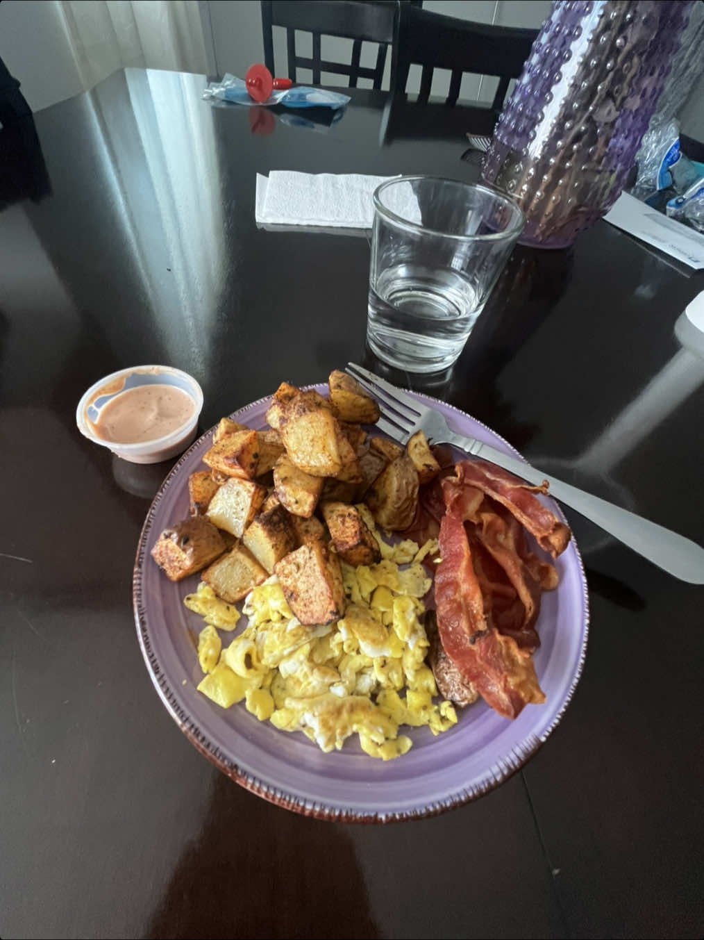 I loveeee diced potatoes for breakfast😋 #fypシ #breakfast #morning 