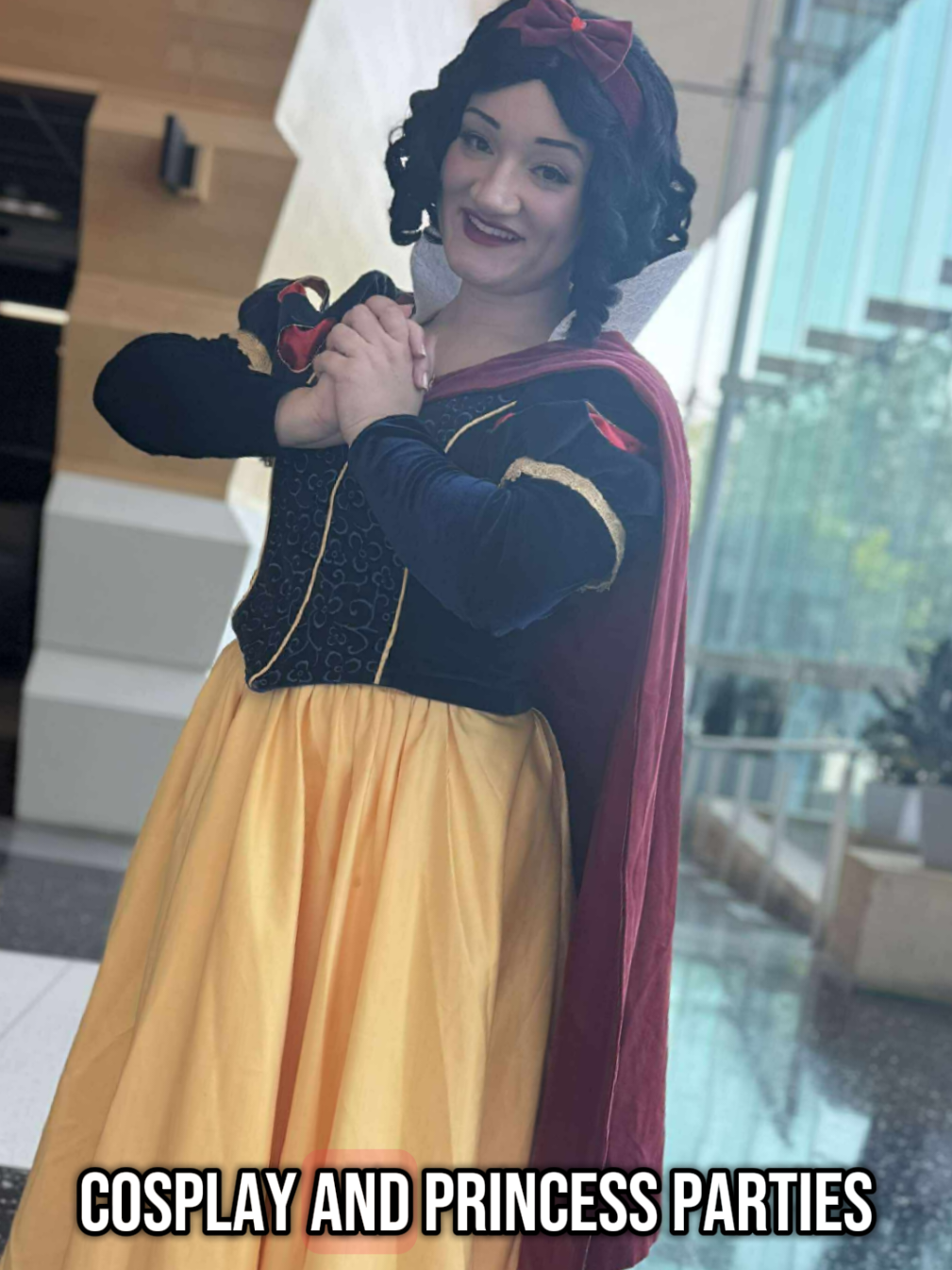 snow white face character inspired eye makeup tutorial! #cosplay #partyprincess #snowwhite magic made for @Once Upon a Princess 