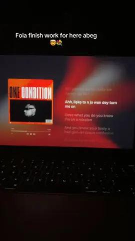 #onecondition #djtunes #wizkid #fola #lyricsvideo #newmusic #adaywalker 