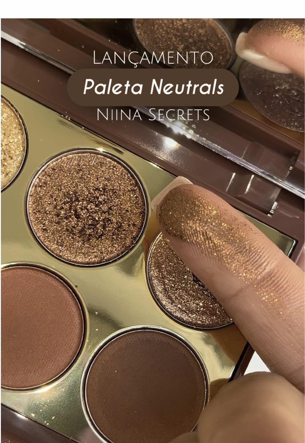 O que achou das cores?  Lançamento dia 06/08 🤎 #dicasdebeleza #niinasecrets #viraltiktok #lançamentoniinasecrets 