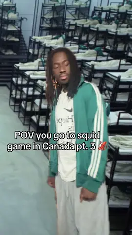 POV you go to squid game in Canada pt 3 🦑 #squidgame #canada #broskay #kwedaman 