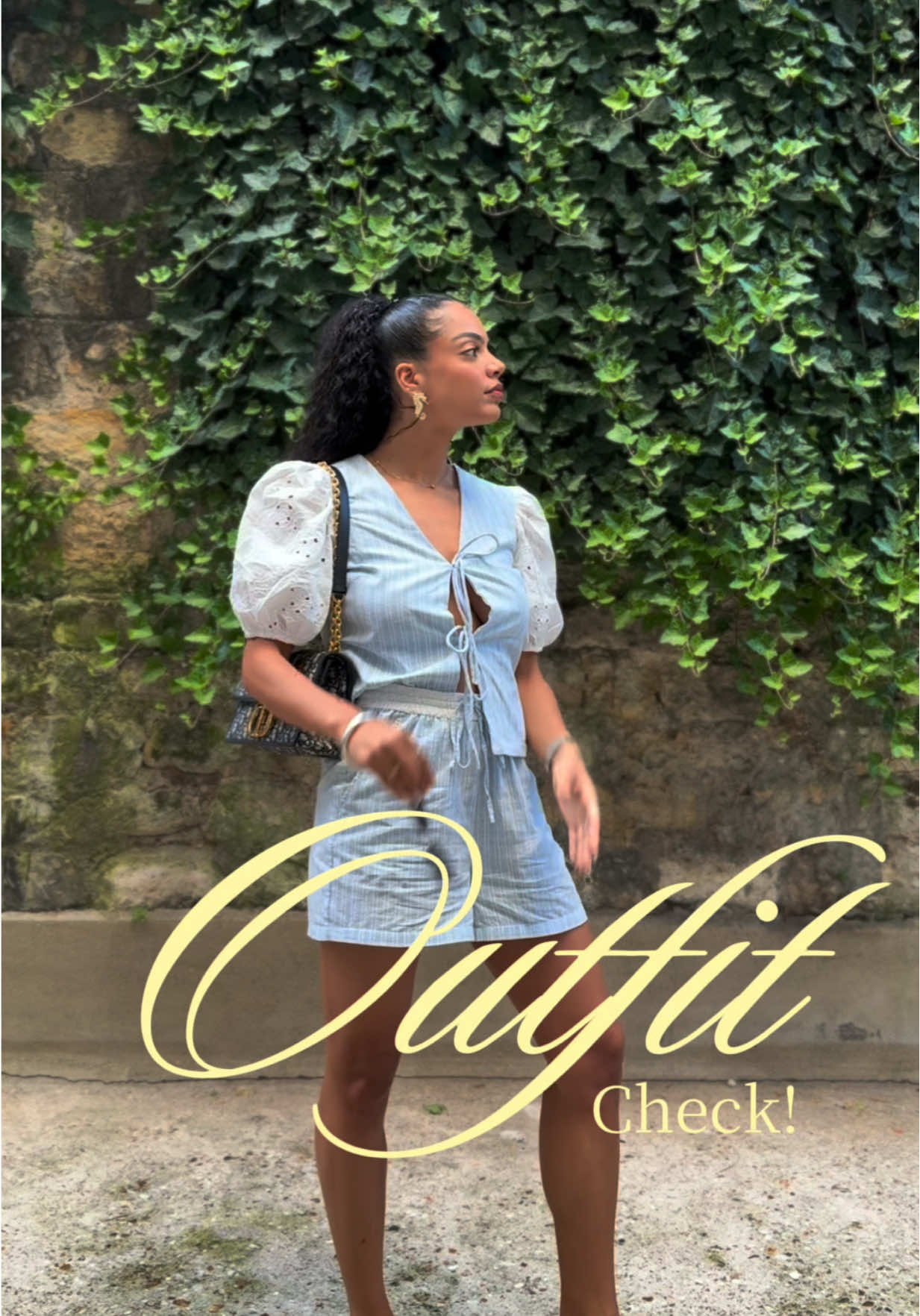 Outfit for a brunch with my friends 🥓🍳☀️ #fyp #pourtoii #trending #outfit #summerlooks #girly #paris #brunch 