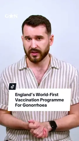 England’s world-first vaccination programme for gonorrhoea is officially underway - here’s everything you need to know about it. 📹 @ConorClark  #news #health #lgbt #fyp 