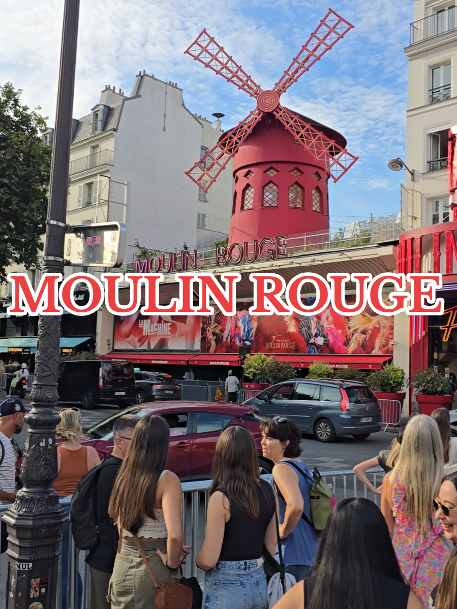 Welcome to Paris,the dream city 📍#moulinrouge #paris #france #travel 