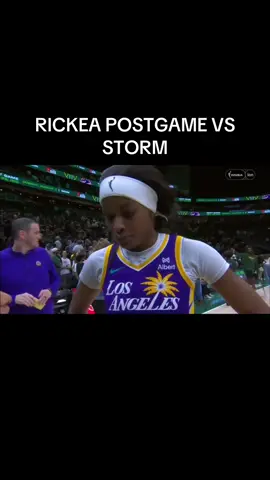 This team’s confidence is oozing. Were trending in the right direction.” - Rickea #RickeaJackson #LaSparks #WNBA 