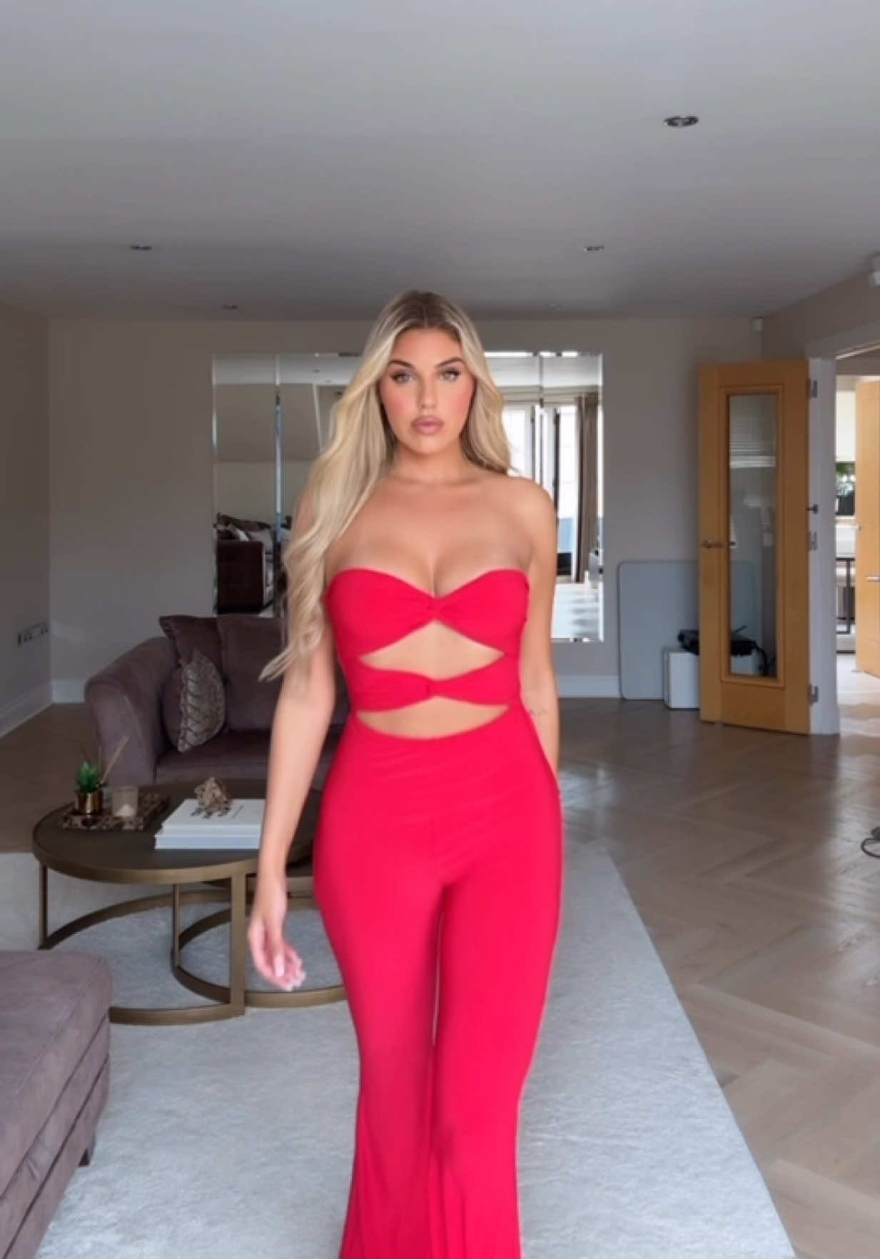 Drunk In Love Jumpsuit - Tomato Red ❤️ or Buy Me A Drink Hardware Jumpsuit - Black 🖤 @Fashion Nova 