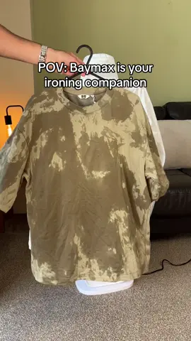 Never thought Baymax would be doing my ironing for me 😂