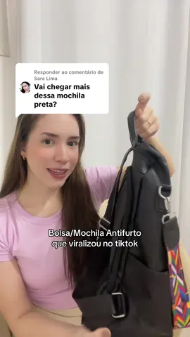 Respondendo a @Sara Lima mochila que viralizou aqui na rede pela qualidade, beleza e precinho, aproveitemm ❤️