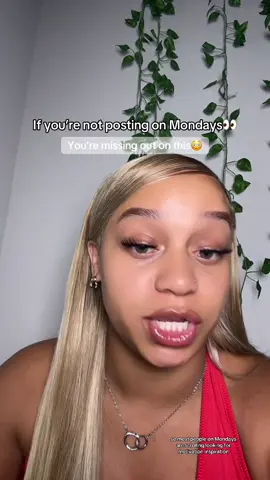 If you’re not posting on Mondays, you’re missing a major opportunity for growth. TikTok’s algorithm resets weekly, meaning your Monday content can set the tone and reach for your entire week. Early posts gain stronger momentum, and your audience is looking for fresh motivation to start strong. Consistency on Mondays helps boost your visibility by the weekend. Don’t wait—show up early and win early. #TikTokGrowthTips #MondayStrategy #PostOnPurpose #AlgorithmReset #ContentMomentum