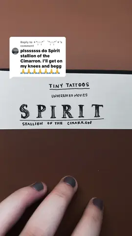 Replying to @＊*•̩̩͙✩•̩̩͙*˚　˚*•̩̩͙✩•̩̩͙*˚＊ should I do a pt. 2? #spirit#spiritstallionofthecimarron#horsetattoo#westerntattoo#countrytattoo#country#westernstyle  