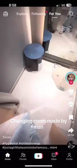 Imagine the notifications on his phone 😆#viral#women#yap#kitchen