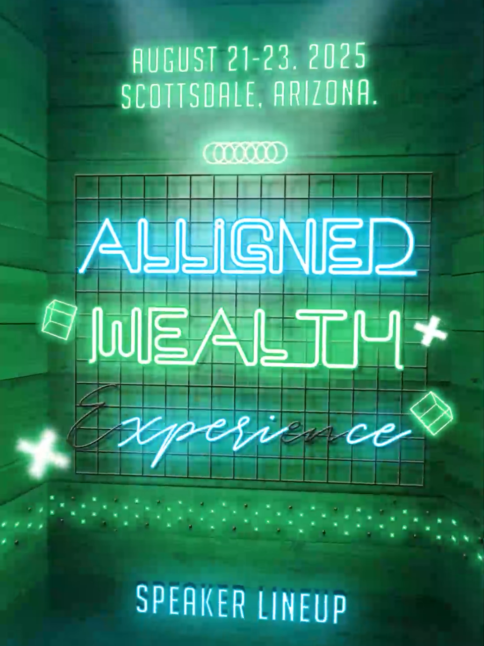 This isn’t your typical finance event… 👀 It’s a full-body wealth activation. 🔥 Top money minds. Real strategies. Deep alignment. 💰✨ August 21–23 | Scottsdale, AZ 👇 Tag your team & get in the room. #alignedwealth  #cashflowhacking  #FinanceTok #moneytips  #lifeinsuranceagent 