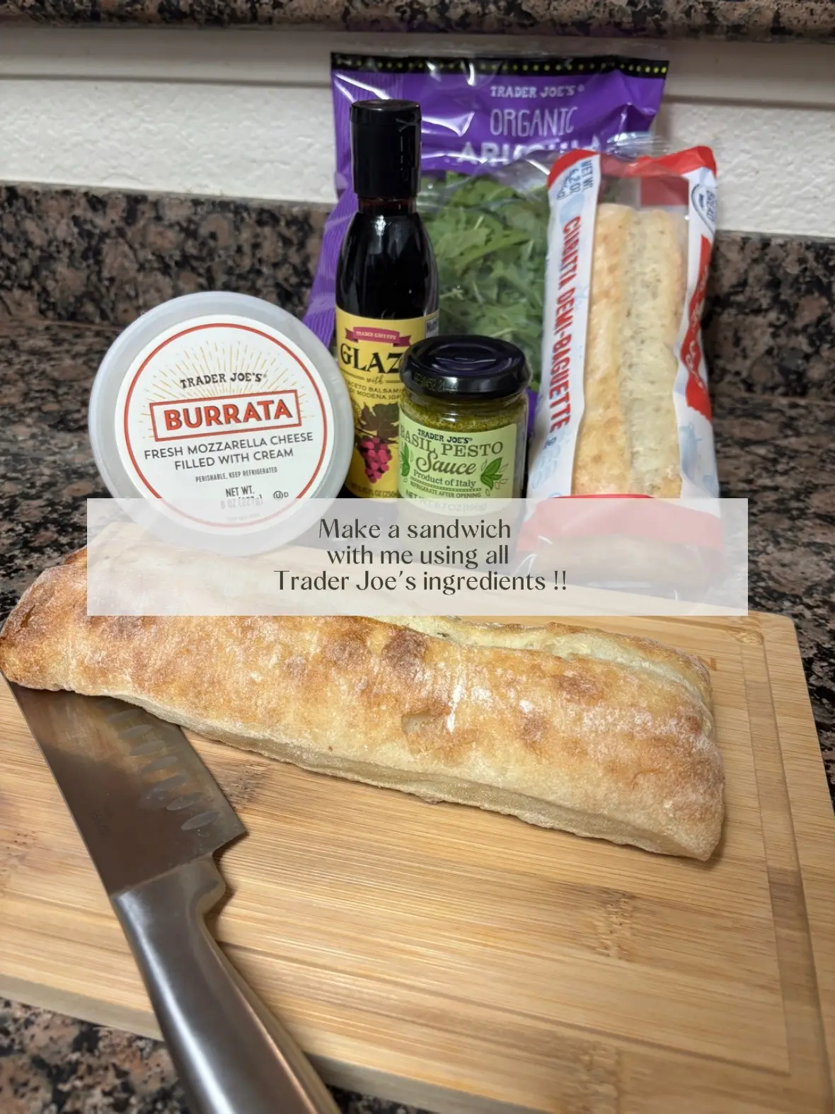 Fiancés rating: ⭐️⭐️⭐️⭐️⭐️ I have to give @courtney_lay for the great idea! #traderjoes #foodreview #sandwiches #cookingfortwo #traderjoesfinds 
