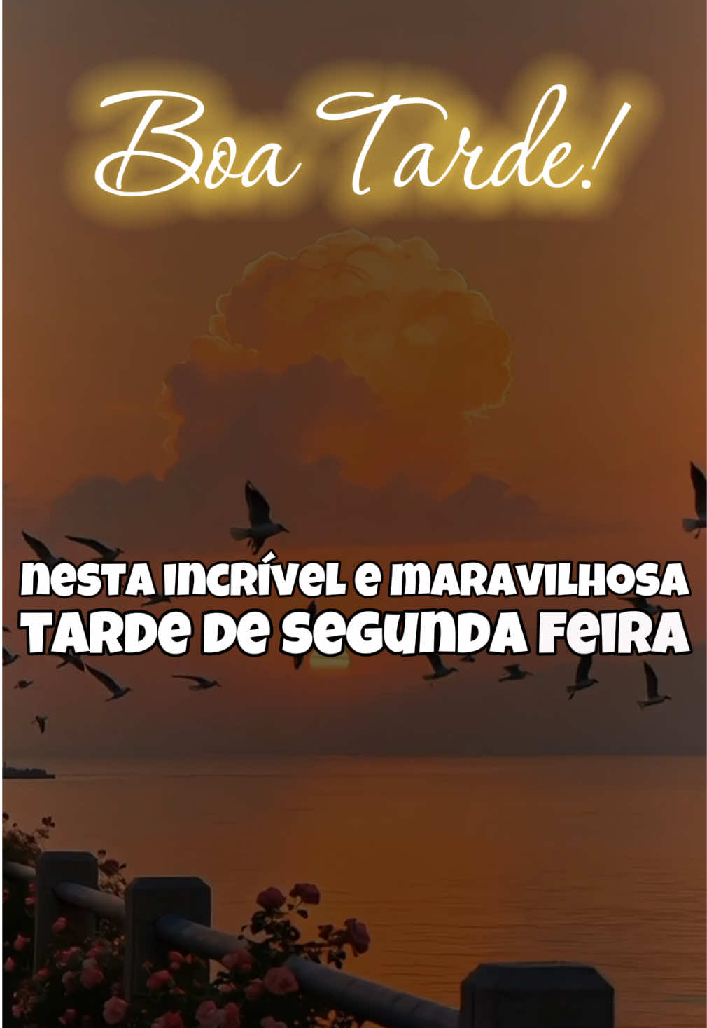 🌤️ Boa tarde! Que sua tarde seja leve, produtiva e guiada por Deus. Não desanime se a manhã não foi como você esperava, ainda há tempo de mudar o rumo do dia. 🙏🏻🌷 . #Segundafeira #Gratidão #SemanaAbençoada #boatarde #mensagemdedeus #mensagemdeboatarde #DeusNoComando 