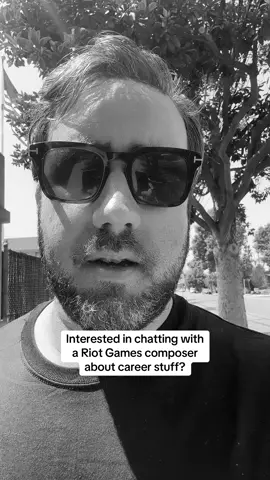 Let me know if you wanna chat! #composer #musician #career #gamedev