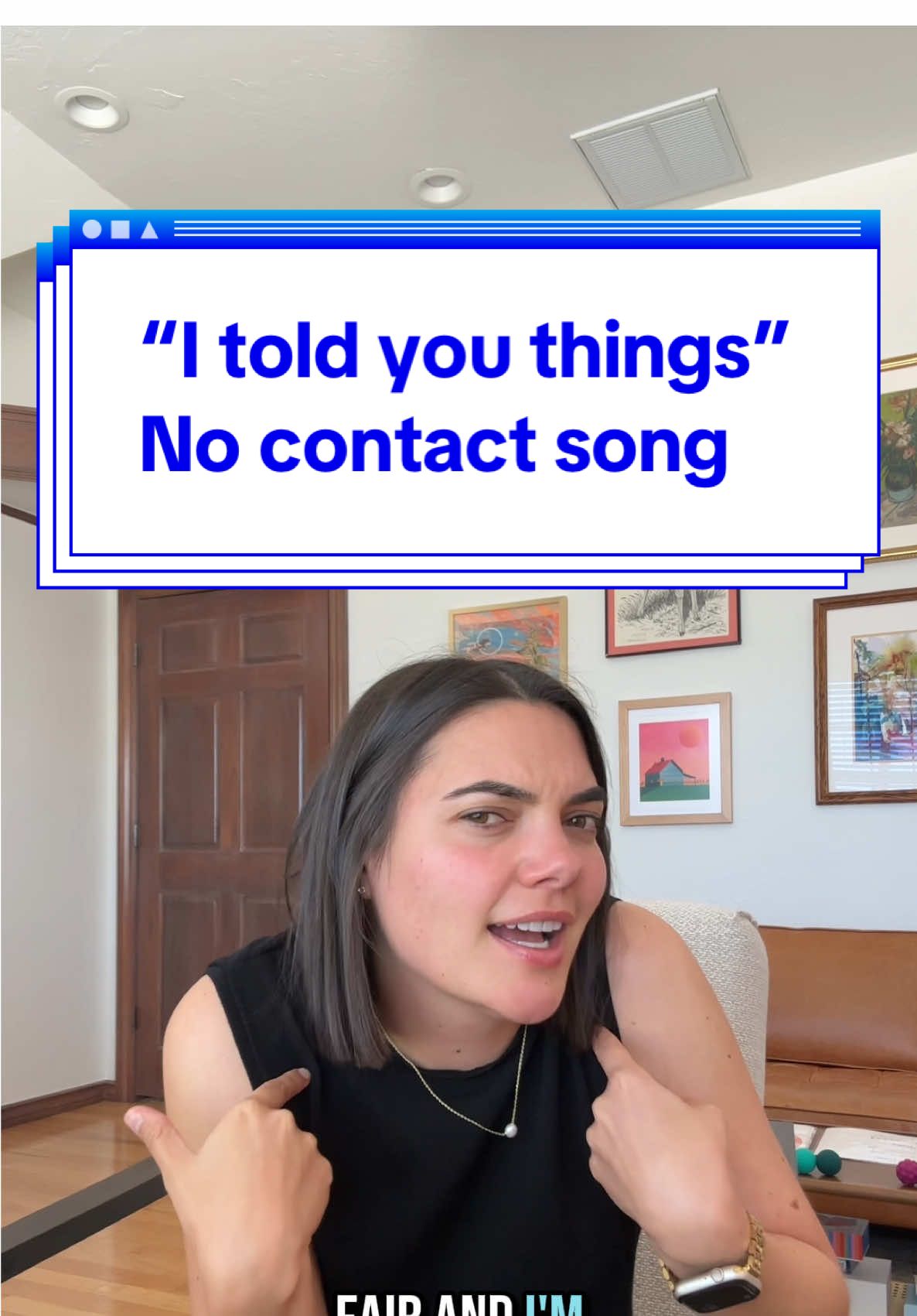 the pain and grief of going no / limited contact can sometimes feel like breaking your own heart so you can begin heal. this song captures that pain a bit too well.  don’t even get me started on the edits. #grief #itoldyouthings #gracieabrams #therapy #nocontact #toxicfamily #therapistsontiktok 