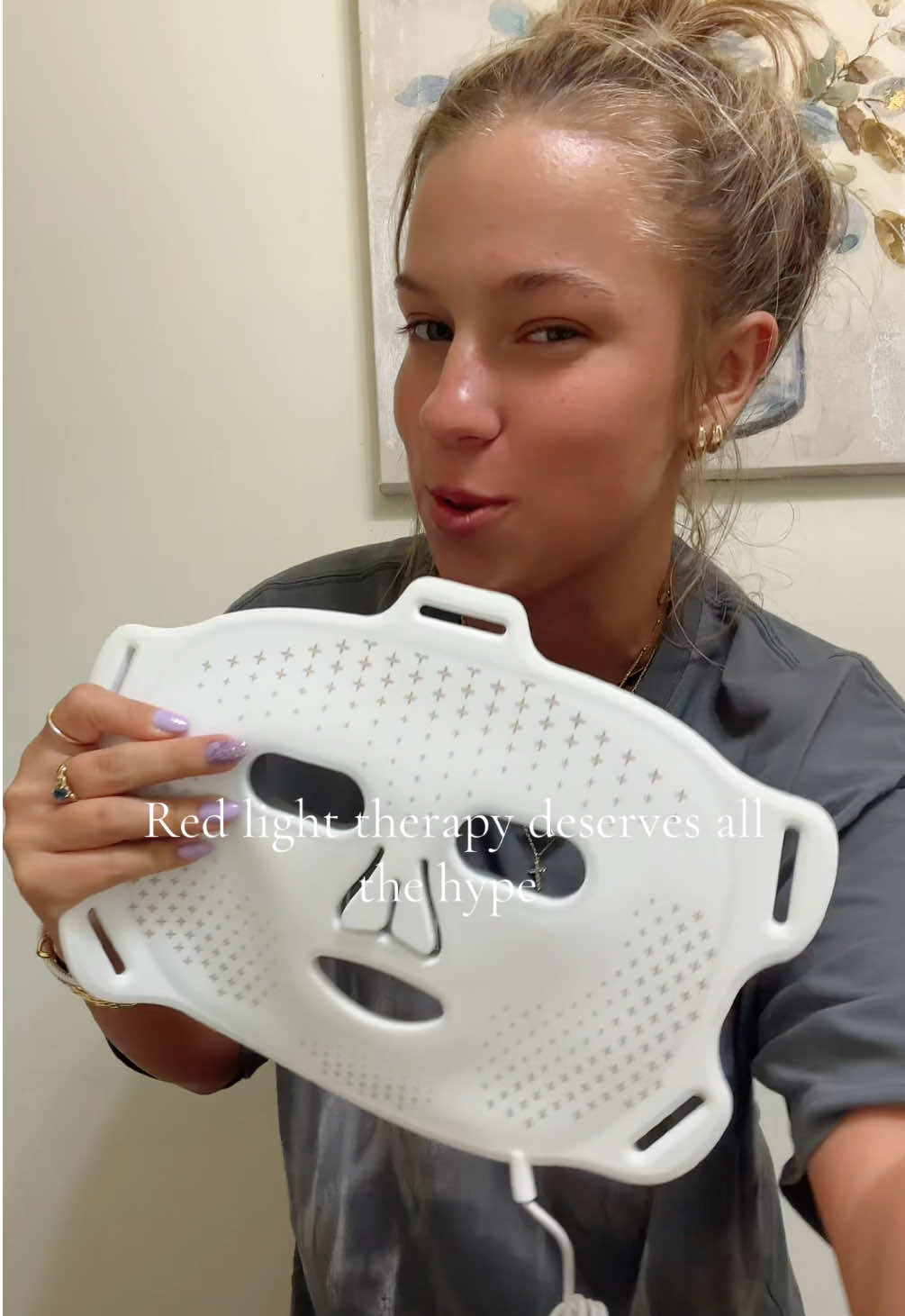 I am so so excited!! #skincare #redlight #fy #acne #tiktokshop 