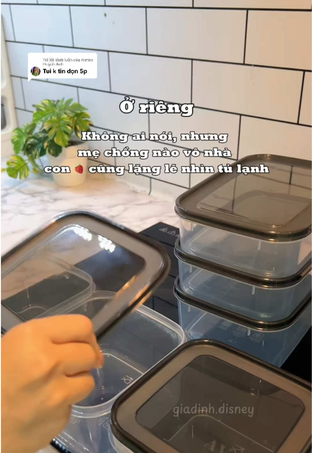 Trả lời @Almira Huỳnh Anh Gọn từ cái nắp hộp, sạch từ cái khay rau – vậy thôi mà tự tin hẳn #giadinhdisney #mebimsua #mebim #kami #unboxing #asmr #deli #hopdungthucpham 