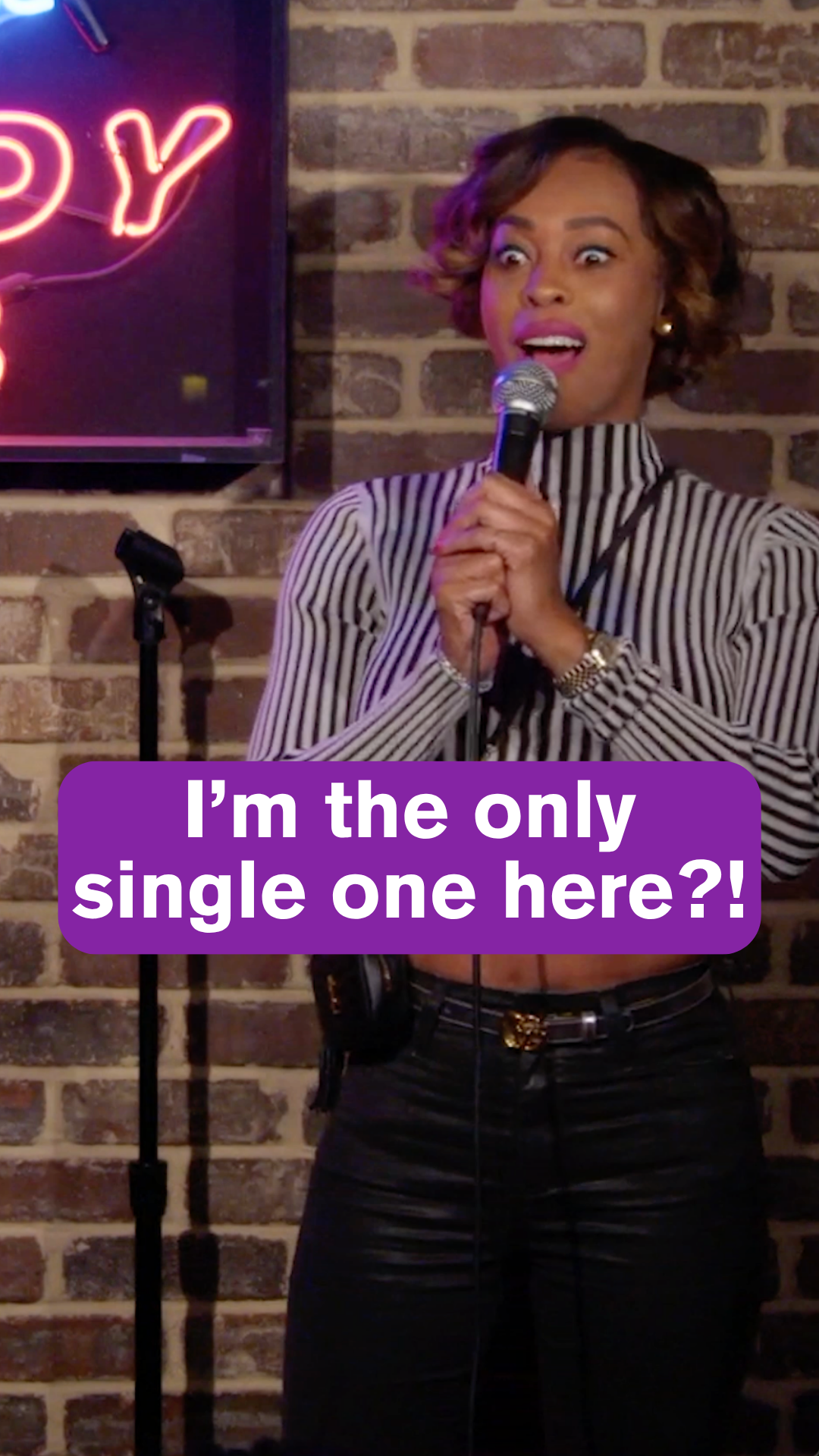 I'm the only single one?! Watch the full clip on my YouTube channel. Catch me on Tour! 8/8 - 8/9: Jacksonville, FL 8/15 - 8/16: Louisville, KY 8/21 Houston, TX 9/12 - 9/13: Las Vegas, NV 11/1 - 11/2: Philadelphia, PA #standupcomedy #standupcomedyshow #standup #daphnique #daphniquesprings