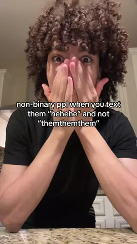 don’t scare your non binary friend 😔 #fypシ #relatable 