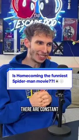 do you think homecoming is funny?  @Wafellow @doublearugs @The Escape Pod Podcast  #ep #escapepodpodcast #fyp #fypppppppp #trend #patreon #escapepodpodcastpatreon  #eppp #theescapepodpodcast #theescapepodpatreon #comictok #nerdtok #movietok #hatguy #wafellow #viral #spiderman #Homecoming #tomholland #quips #marvel #mcu 