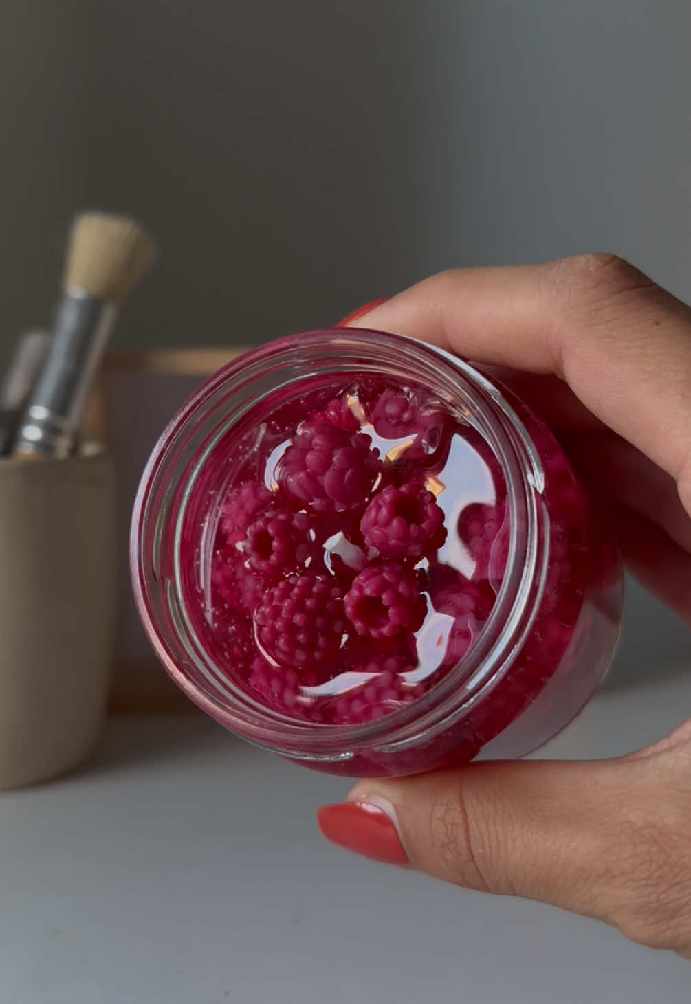 Lets jam it up🍓🍯 #candle #kerze #candlemaking #jam #viral #DIY #asmr #asmrvideo #jelly #wax #yummy