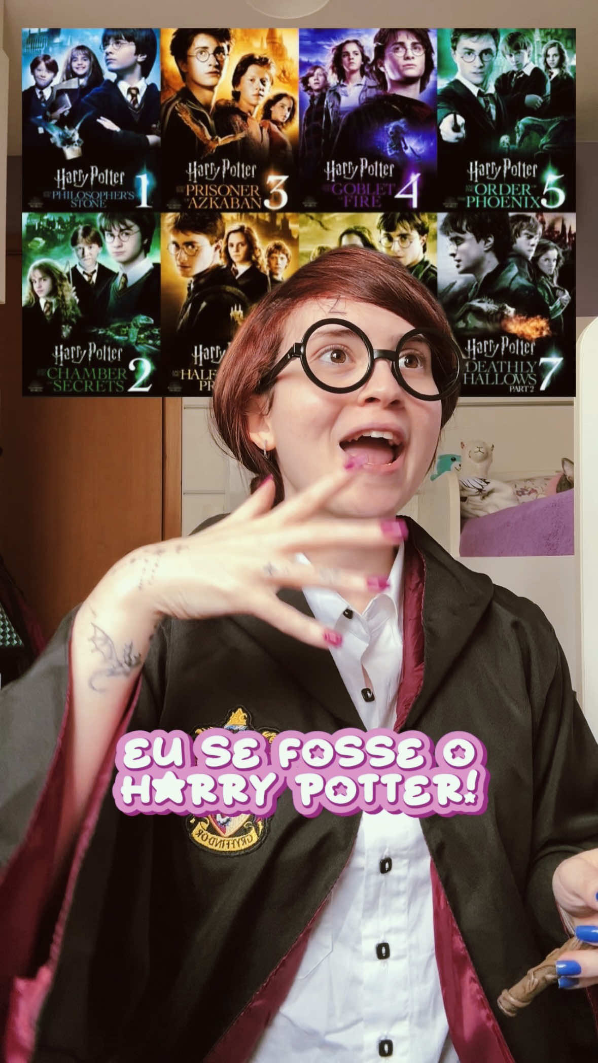 eu se fosse o harry potter!